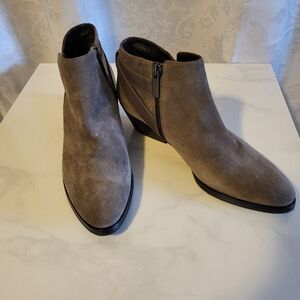 AQUATALIA VERO CUOIO, Women Boots Size 7.5, Color FarinTan Suede